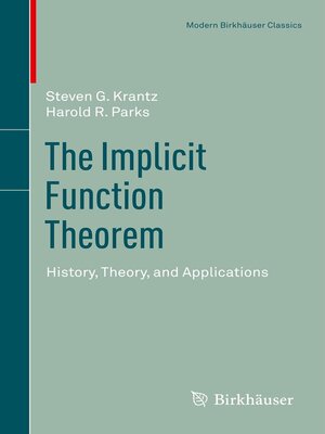 cover image of The Implicit Function Theorem